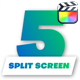 Multiscreen Transitions - 5 Split Screen