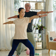 Diverse Couple Practicing Yoga - PhotoDune Item for Sale