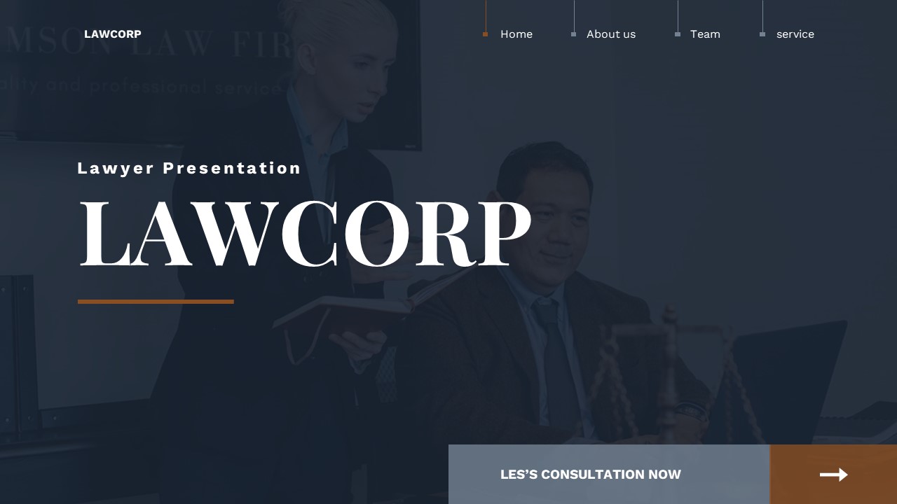 Lawcorp - Lawyer Powerpoint Templates, Presentation Templates ...