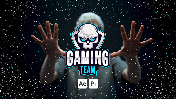 Logo Shockwave Particles Logo Stings template preview