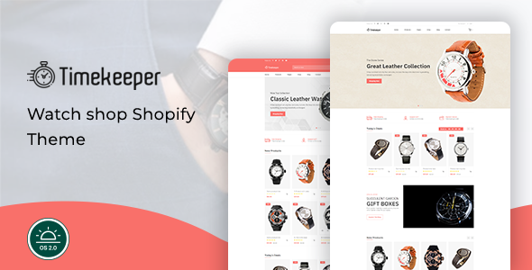 [DOWNLOAD]Timekeeper - Luxury Watches Shopify Theme