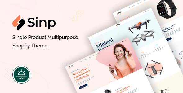 Sinp - Single Product Shop Shopify Theme