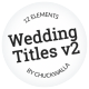 Wedding Titles v2 - VideoHive Item for Sale