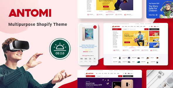 Antomi - Multipurpose Shopify Theme