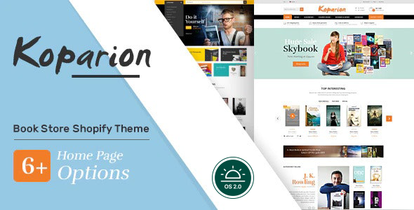 Koparion - Book Store Shopify Theme