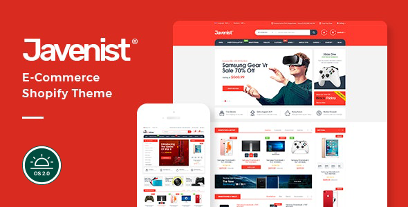 Electronics, Food, Tools Store Shopify Theme - Javenist