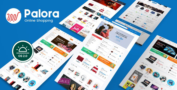 Palora - Electronics, kitchen Appliances Shop Shopify Theme