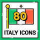 80 Italy Icons | Aesthetics Series