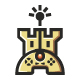 Castle Game Logo Template