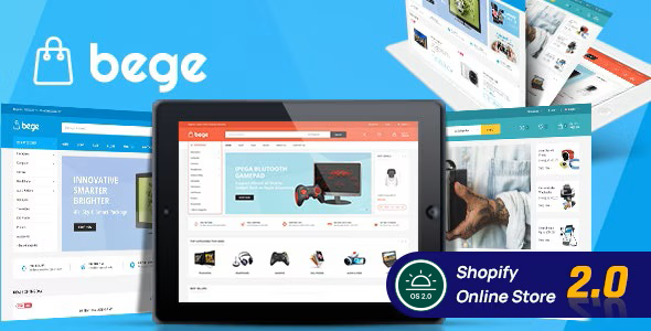 Bege - Electronic Stores Shopify Theme