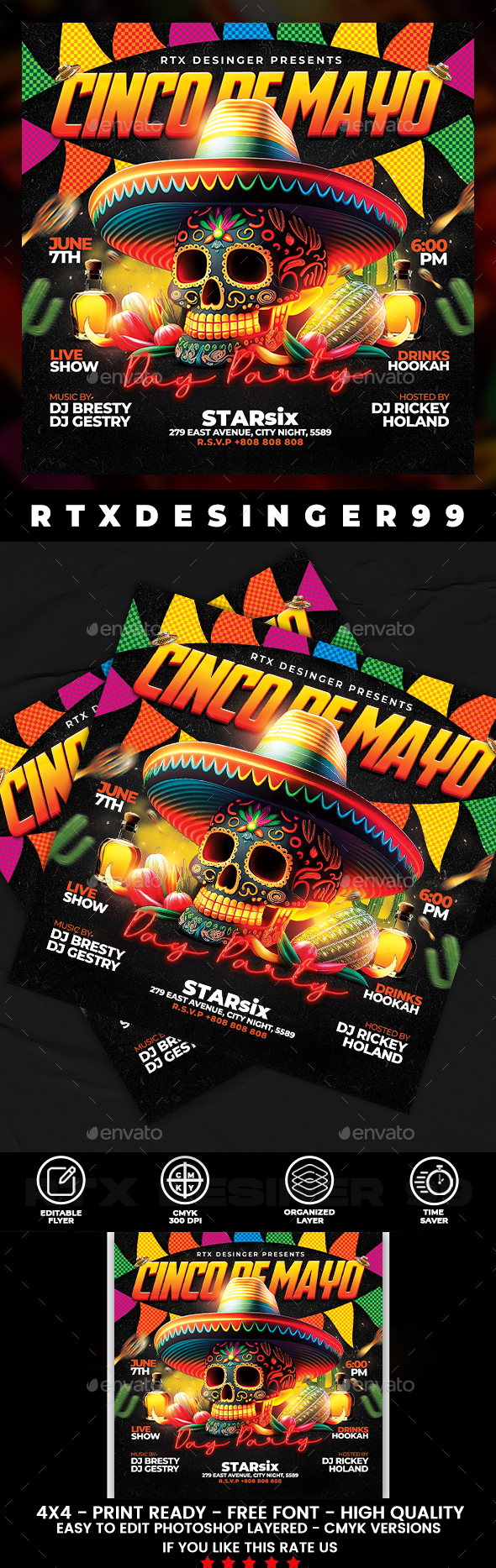 Cinco de Mayo Flyer