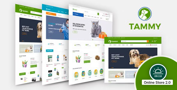 Tammy Pet Care Shopify Theme by HasTech ThemeForest