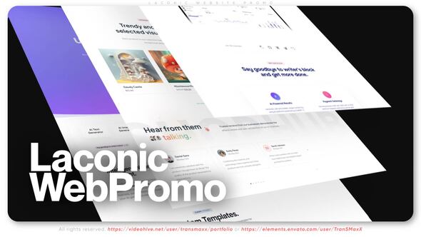 Laconic Website Promo