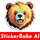 StickerBake AI - Create Stickers using AI | Flutter mobile app