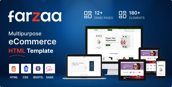 Farzaa - Multipurpose eCommerce HTML Template