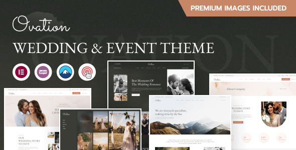 Ovation – Wedding & Event Photography WordPress Theme