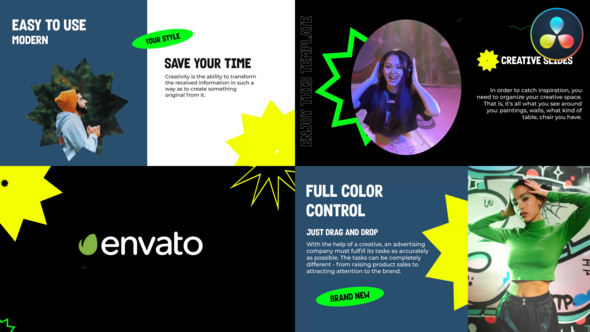 Dynamic Creative Slideshow | DaVinci Resolve