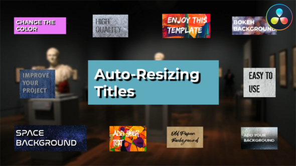 Auto-Resizing Titles for DaVinci Resolve