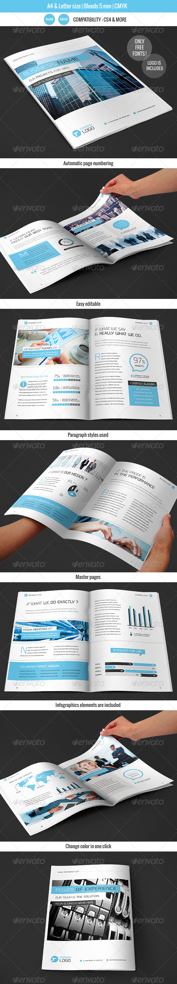 Corportate & Business Brochure Template Design - Corporate Brochures
