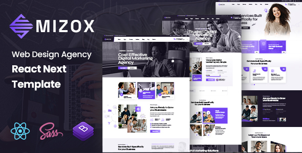 [DOWNLOAD]Mizox - Web Design Agency React