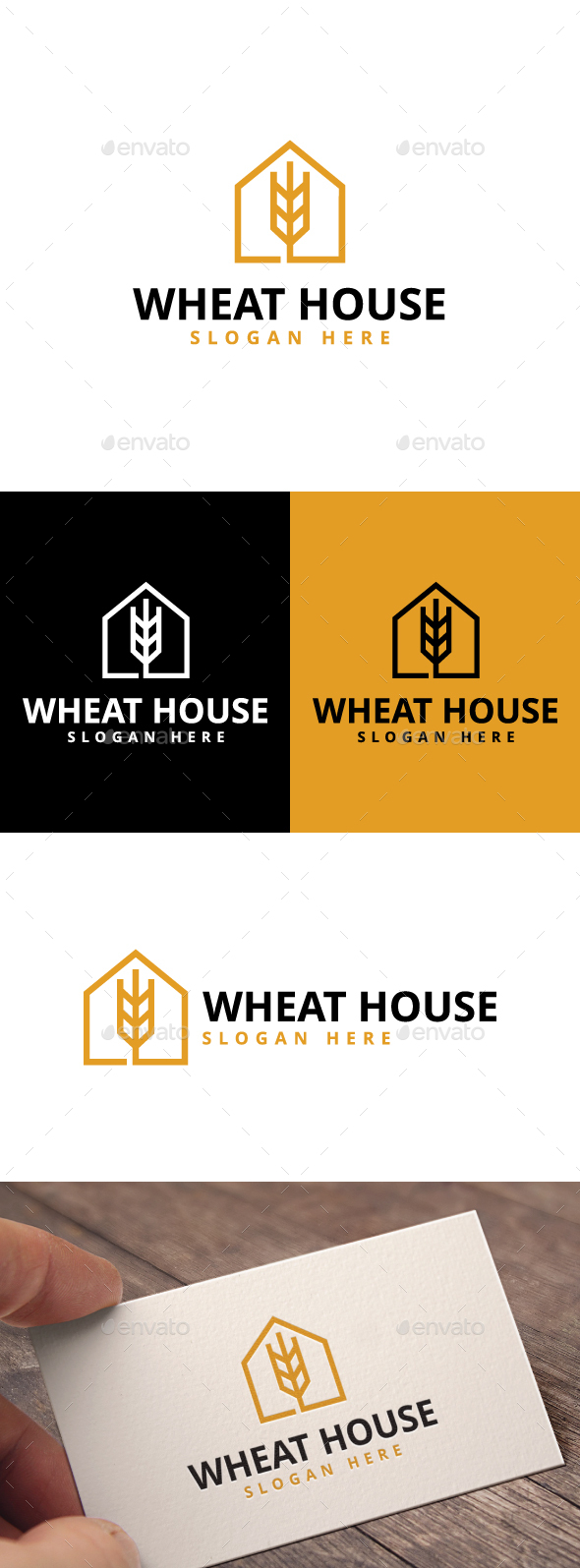 Wheat House - Home Logo