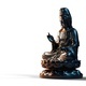 Serene bronze Buddha statue on white background - PhotoDune Item for Sale