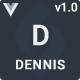 Dennis - Vue 3 Personal & Minimal Portfolio Template