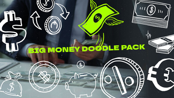 Big Money Doodles Elements template preview