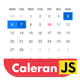 Caleran js – Vanilla JS Date Range Picker