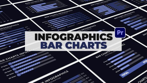 Infographics Bars Charts MOGRT