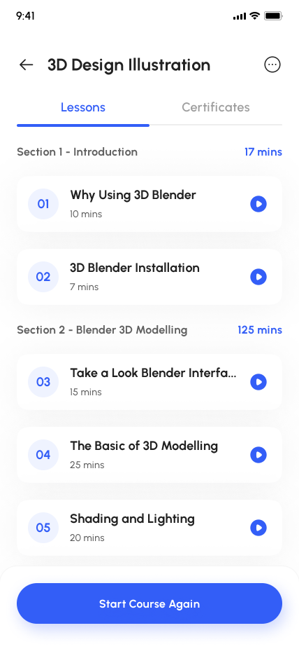 Educate - Online Course & E-Learning React Native Expo Ui Kit by ...