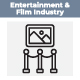 Entertainment & Film Industry Icon