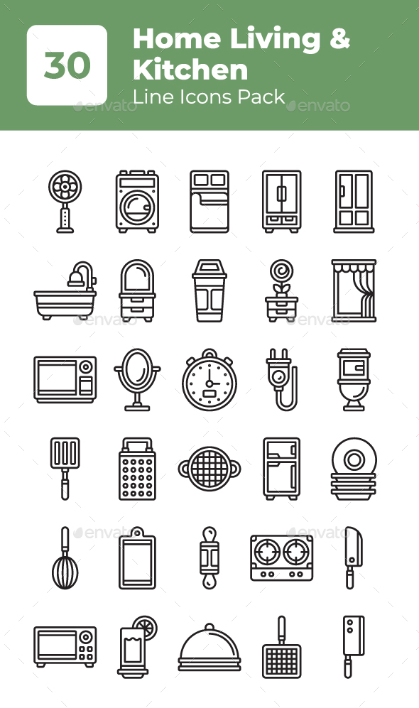 [DOWNLOAD]Home Living & kitchen Icon