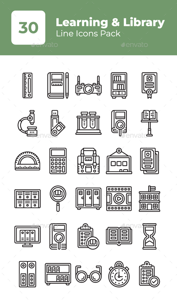 [DOWNLOAD]Learning & Library Icon
