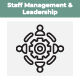 Staff Management & Leadership Icon