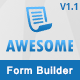 Awesome – Angular JS Form Builder