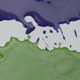 Green &amp; Purple Paint Splashes - VideoHive Item for Sale