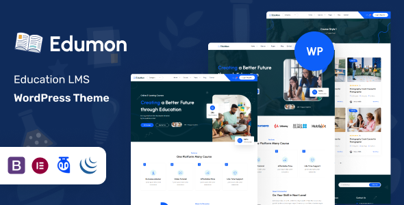 Edumoon – Education LMS WordPress Theme