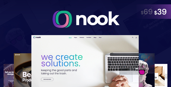 Nook - Modern Multi-Purpose WordPress Theme