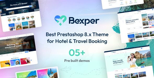 Leo Bexper Elementor – Travel Booking Prestashop Theme