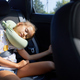 Young Girl Asleep in the Backseat of a Car on a Sunny Afternoon - PhotoDune Item for Sale