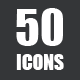 Winters 50 Icons Set