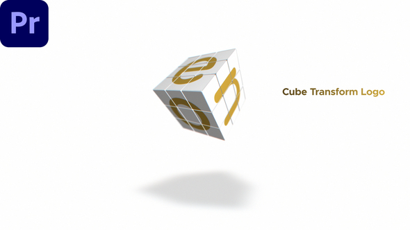 Cube Transform Logo | MOGRT