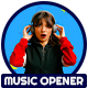 Music Opener Mogrt - VideoHive Item for Sale