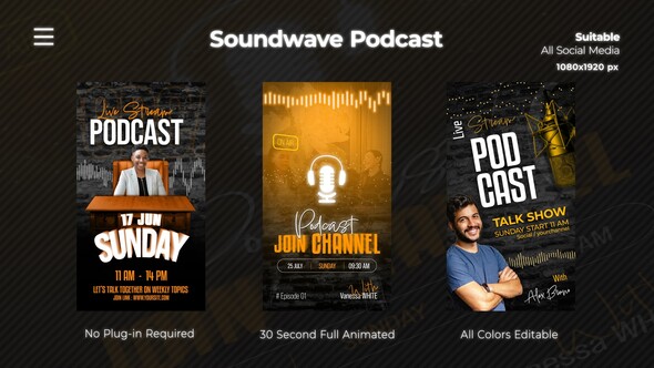 Soundwave Podcast Instagram Reels