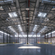 Empty warehouse or storehouse in daylight. - PhotoDune Item for Sale