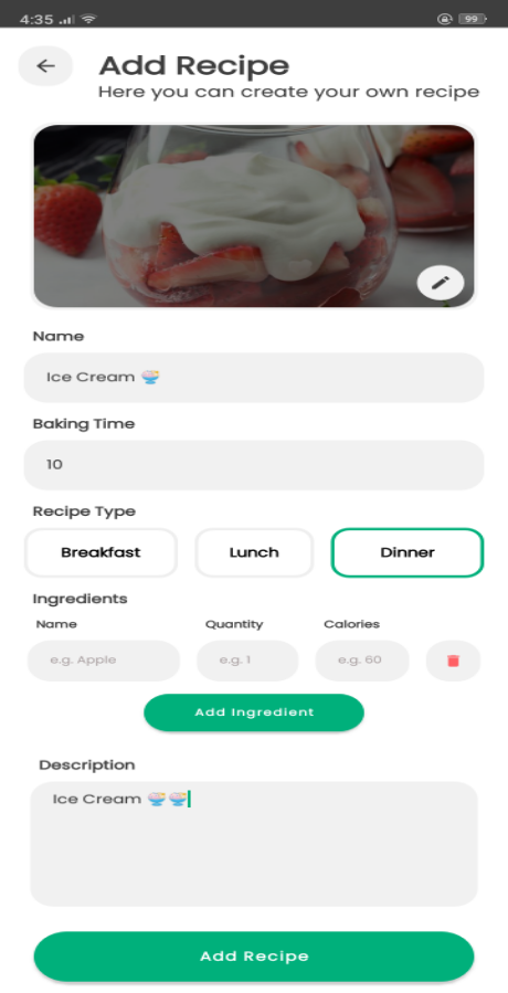 Half Bite - Weekly Meal Planner App - Android, Firebase, Ready to ...