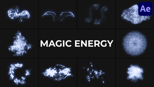 Magic Energy Bursts for After Effects