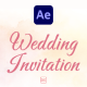 Wedding Invitation For After Effects - VideoHive Item for Sale