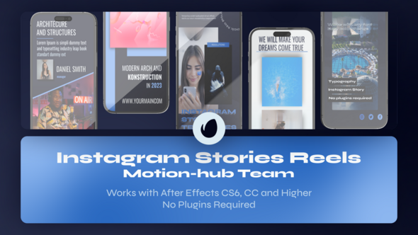 Instagram Stories Premiere Pro MOGRT